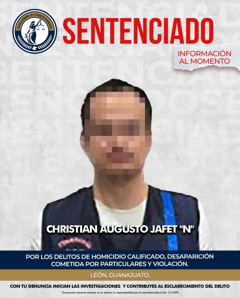 Justicia para Mateo, condenan a Jafet N y solo falta la sentencia; podría salir a los 95 años.